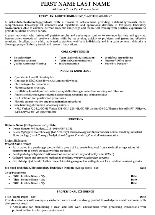 REPALCE Resume Sample & Template